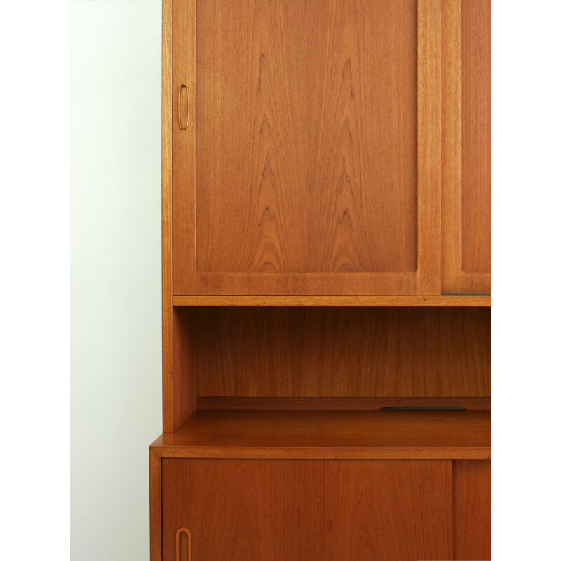 Poul Hundevad bookcase in teak, Carlo JENSEN - 1960s