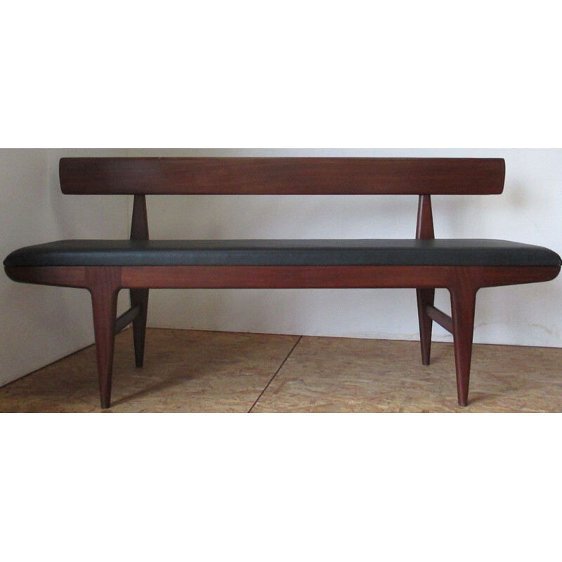 Vintage teak bench, Denmark 1960