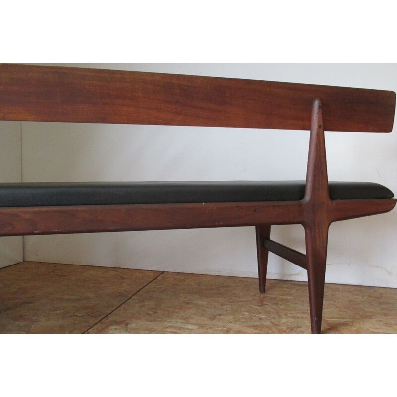 Vintage teak bench, Denmark 1960