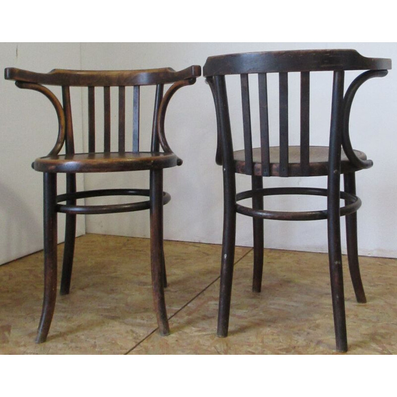Vintage-Sessel von Bistro Buche natur