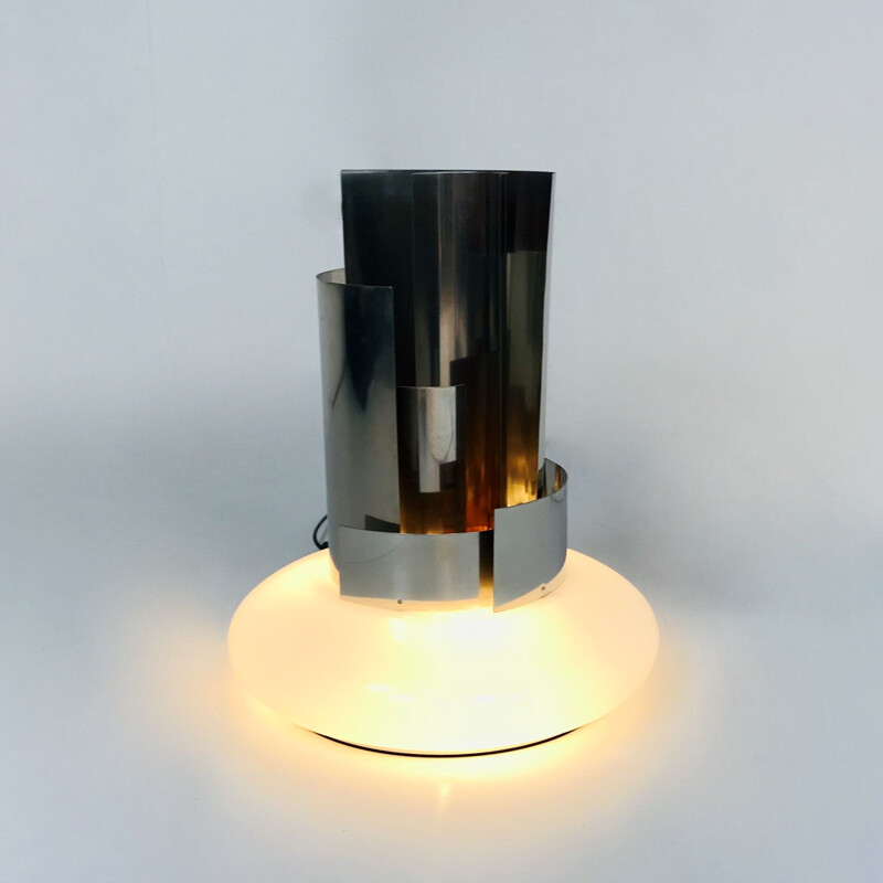 Vintage table lamp by Giuseppe Calonaci limited to 300 pieces, Italy 1971
