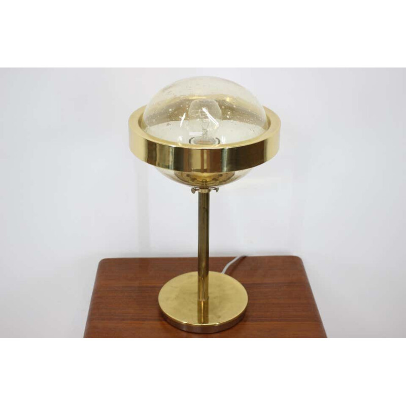 Vintage space age UFO table lamp by Kamenicky Senov, Czechoslovakia 1970