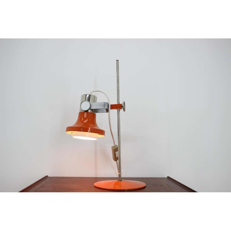 Pair of vintage table lamps by Pavel Grus, Czechoslovakia 1970
