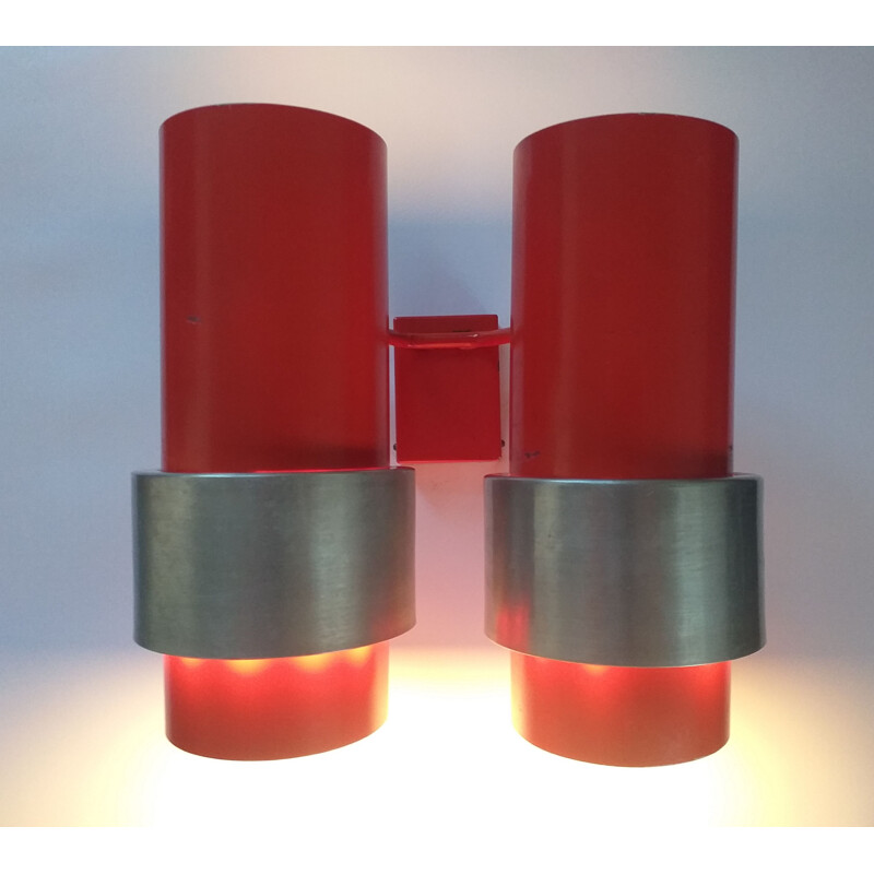 Vintage wall lamp by Jo Hammerborg, Denmark 1960