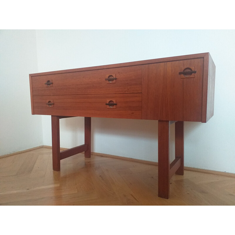 Petite commode vintage en teck, Danemark 1960