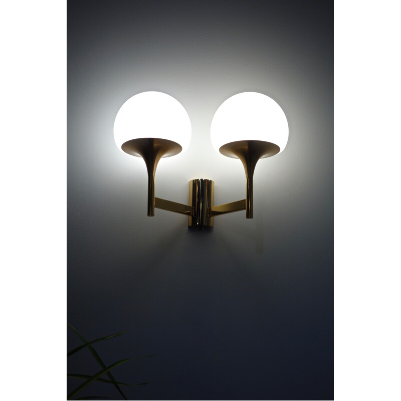 Vintage wall lamp by Gaetano Sciolari, Italy 1960