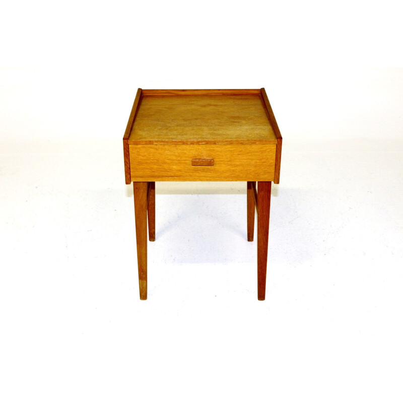 Vintage teak bedside table, Sweden 1960