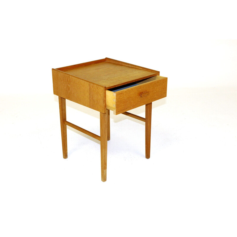 Vintage teak bedside table, Sweden 1960