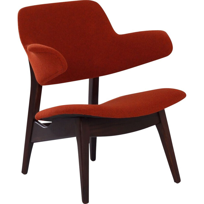 Fauteuil vintage de Louis van Teeffelen Wing pour Webe, 1960