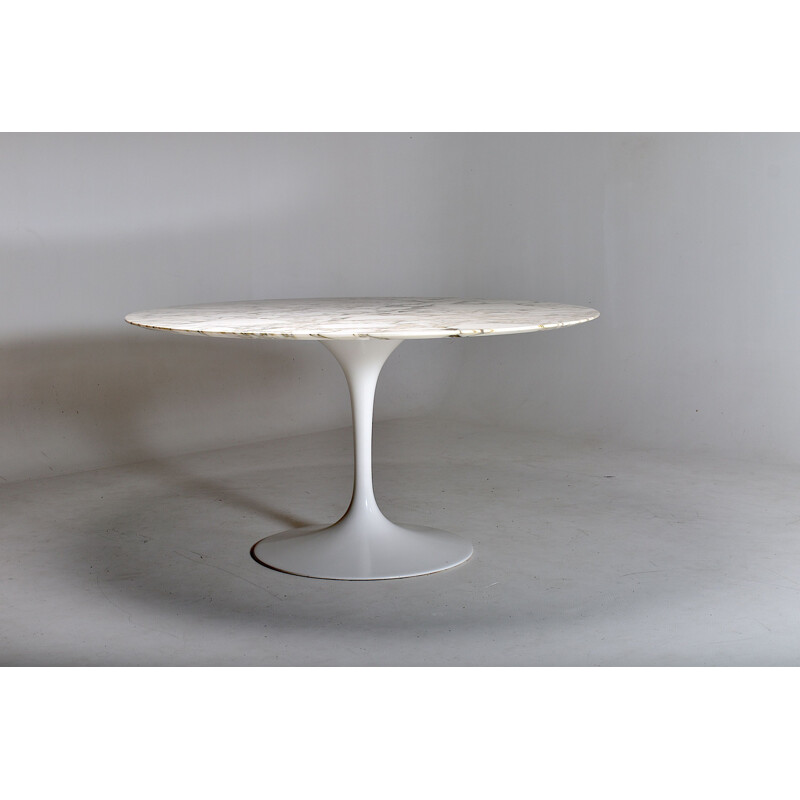 Table vintage en marbre Knoll, Eero Saarinen 1970