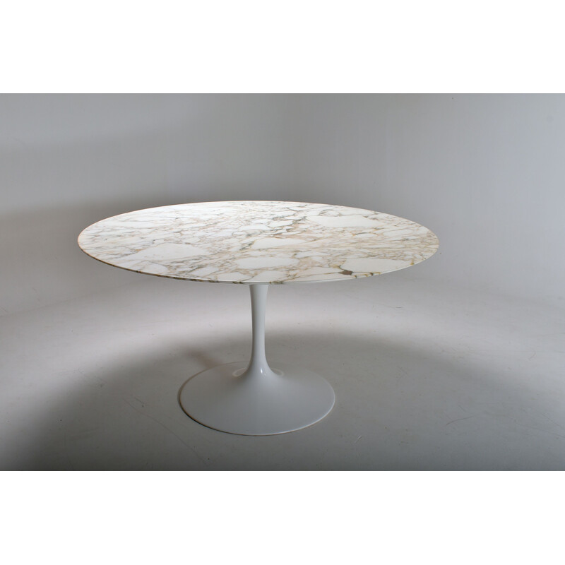 Table vintage en marbre Knoll, Eero Saarinen 1970