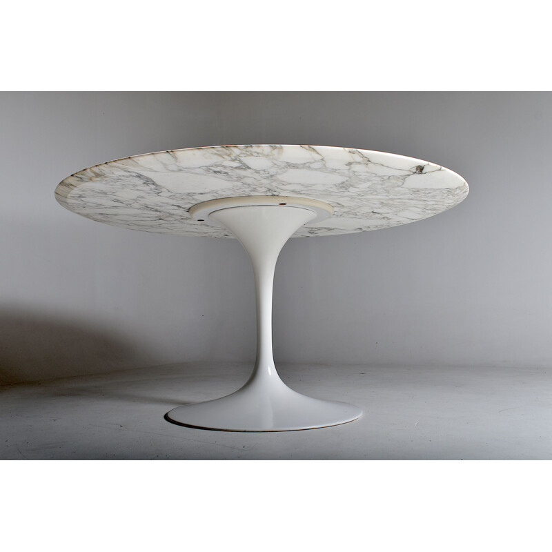 Table vintage en marbre Knoll, Eero Saarinen 1970