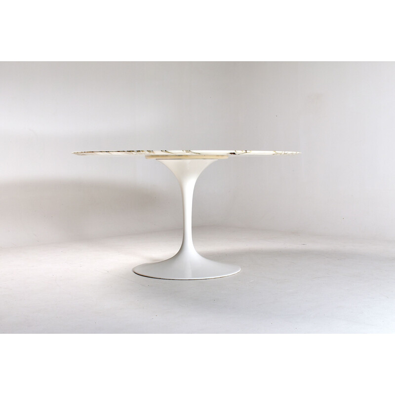 Vintage Knoll marble table, Eero Saarinen 1970