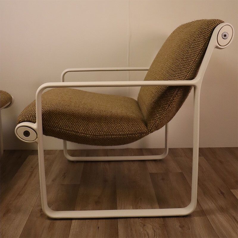 Paire de fauteuils vintage Hannah & Morrison pour Knoll 1970