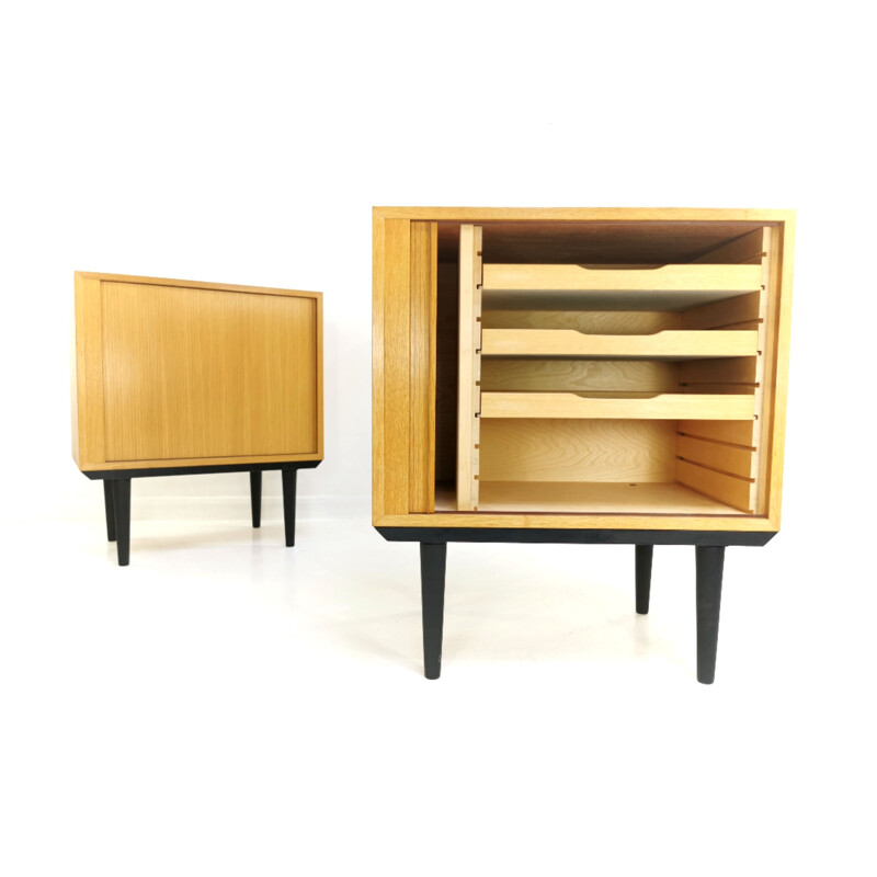 Paire de meubles vintage par Carlo Jensen pour Hundevad 1970