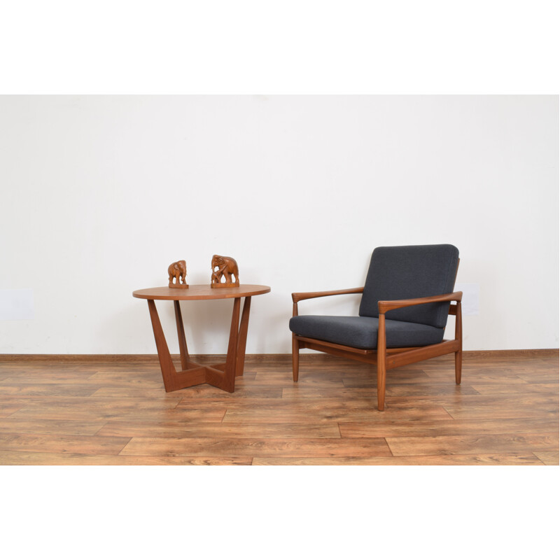 Vintage teak armchair Kolding by Erik Wortz for IKEA 1960