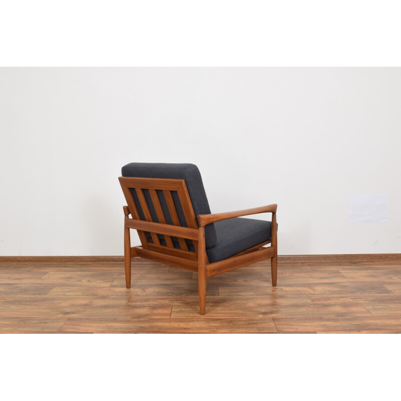 Vintage teak armchair Kolding by Erik Wortz for IKEA 1960