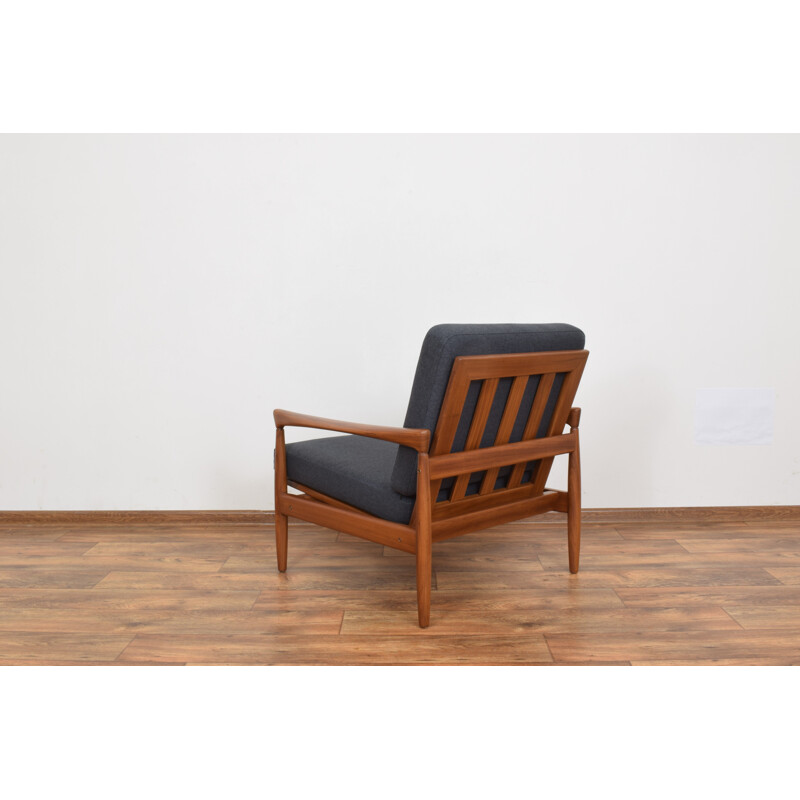 Vintage teak armchair Kolding by Erik Wortz for IKEA 1960