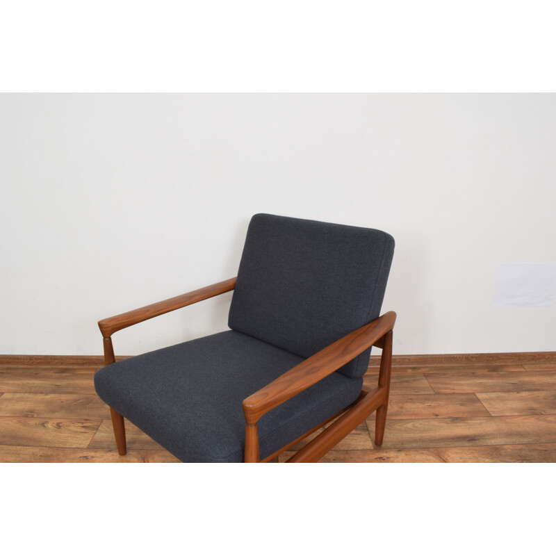 Vintage teak armchair Kolding by Erik Wortz for IKEA 1960