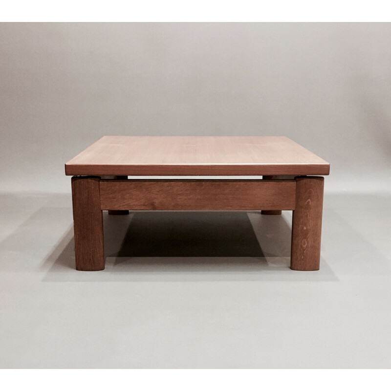 Vintage scandinavian teak coffee table 1960s