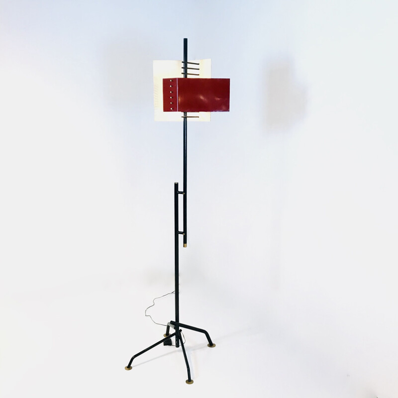 Vintage floor lamp by Stilnovo Italy 1950s