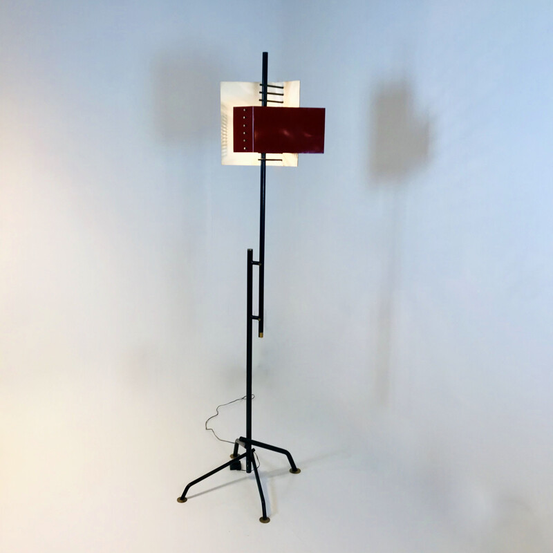 Vintage floor lamp by Stilnovo Italy 1950s