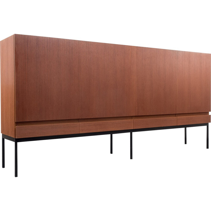 Behr mid-century sideboard in teak, Dieter WAECKERLIN - 1960s