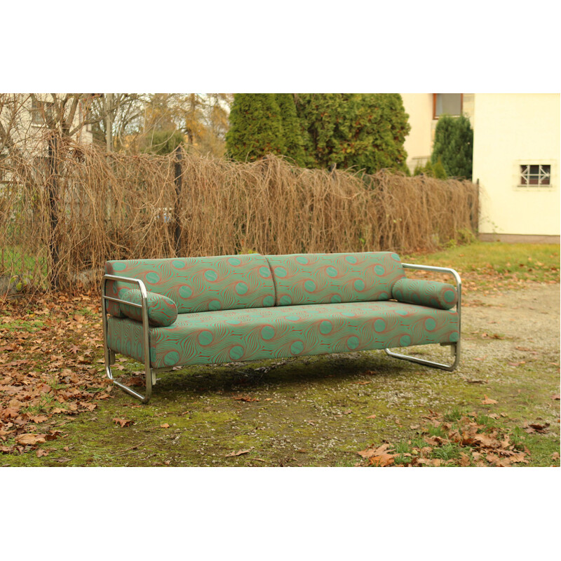 Divano vintage Bauhaus di Hynekk Gottwald 1950