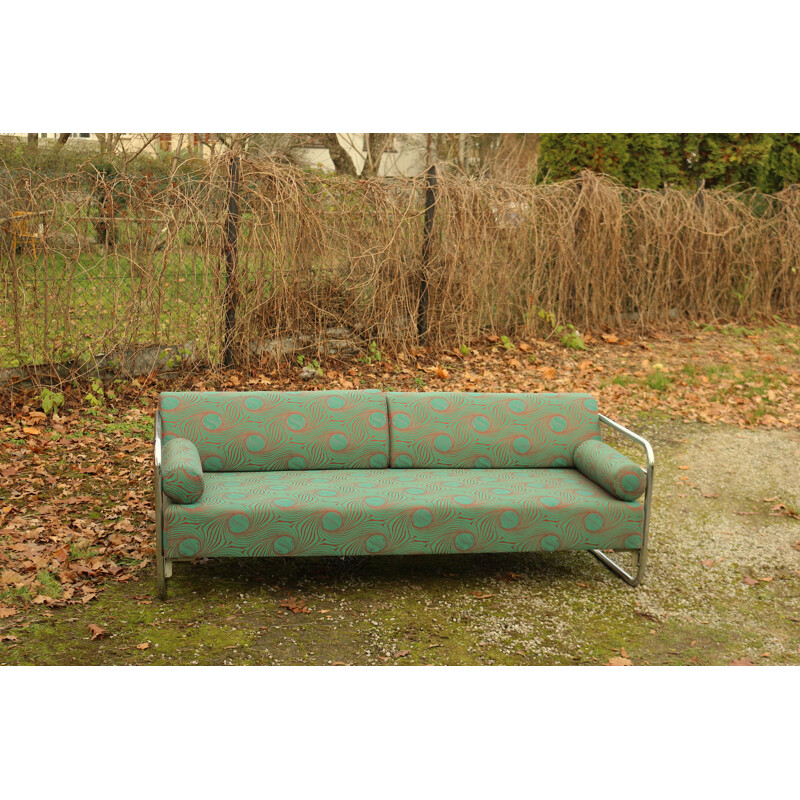 Vintage Bauhaus Sofa by Hynekk Gottwald 1950s