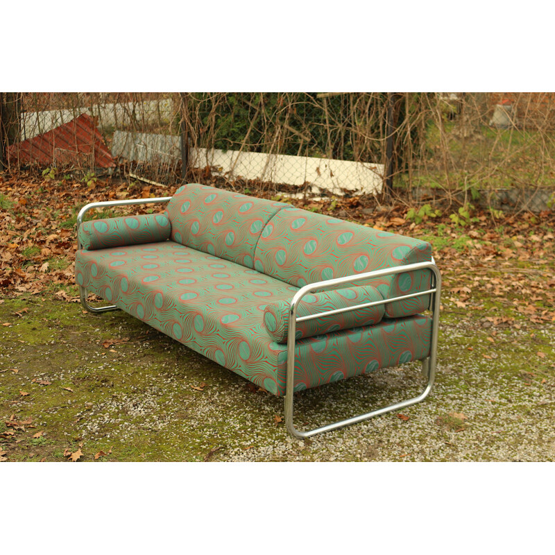 Vintage Bauhaus Sofa by Hynekk Gottwald 1950s