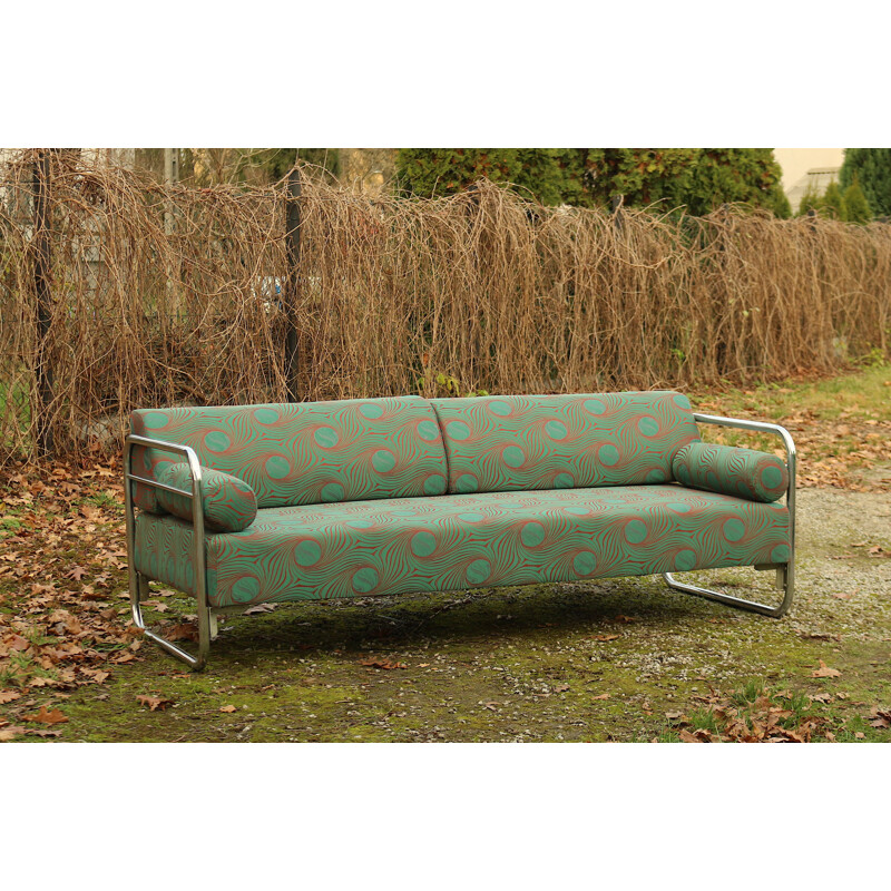 Vintage Bauhaus Sofa by Hynekk Gottwald 1950s