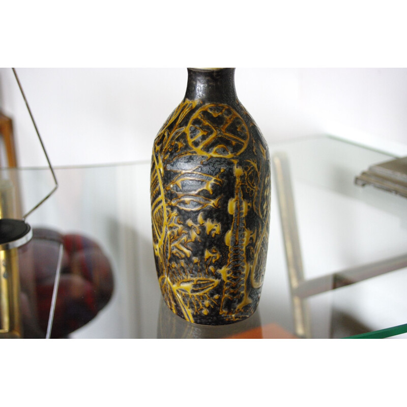 Vase vintage en céramique danoise Royal Copenhague 1960