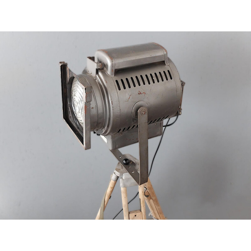 Mid-century large film spotlight - 1950s