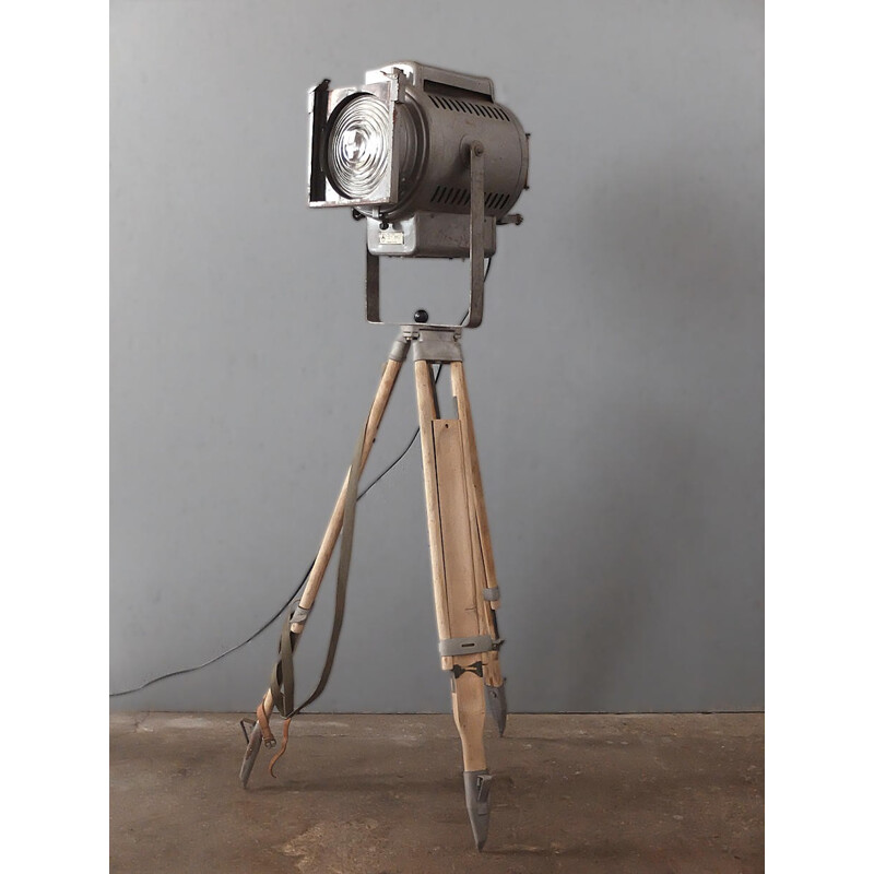 Mid-century large film spotlight - 1950s