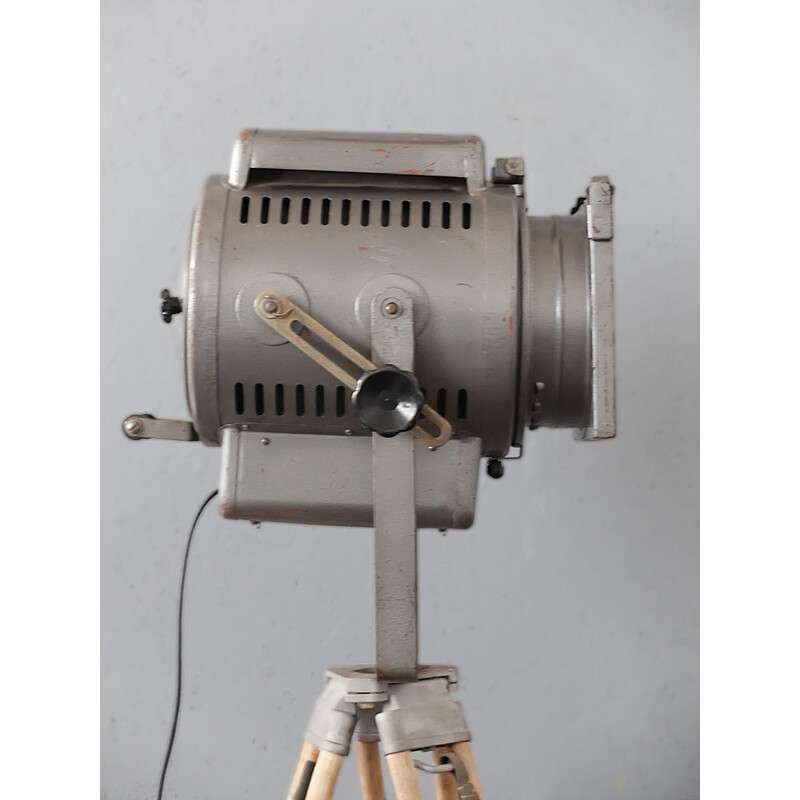 Mid-century large film spotlight - 1950s