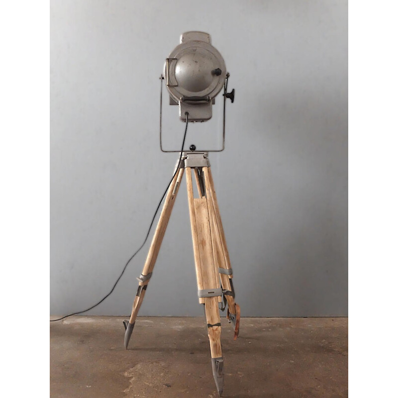 Mid-century large film spotlight - 1950s