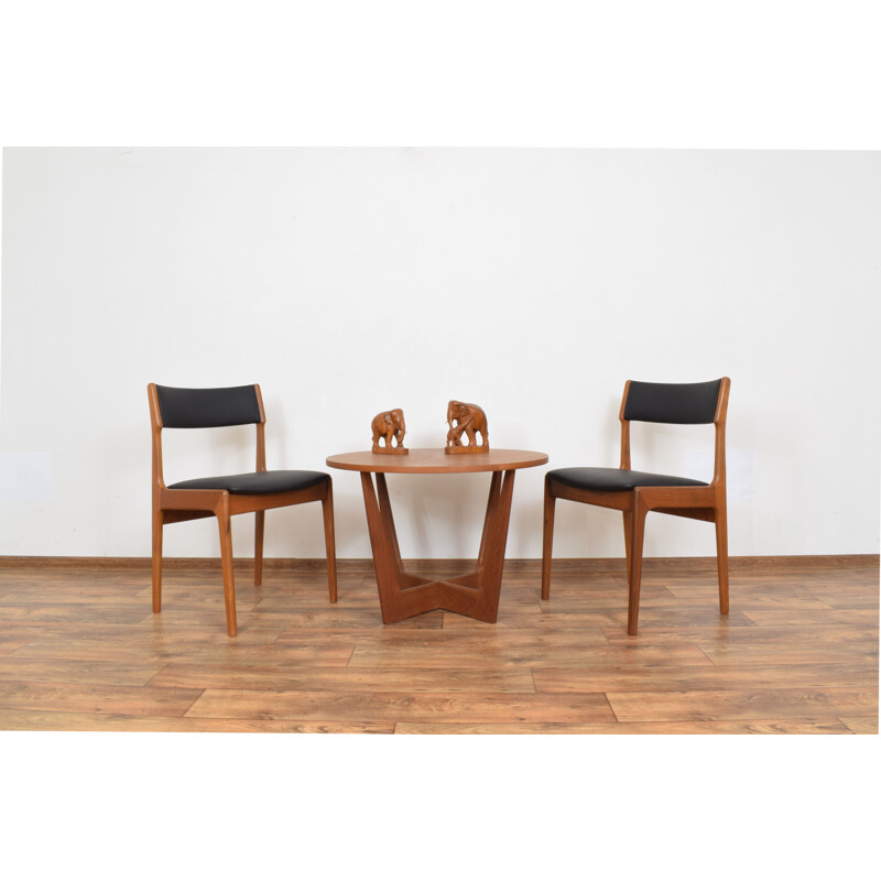Set of 4 Vintage Danish Teak Dining Chairs from Korup Stolefabrik 1960s