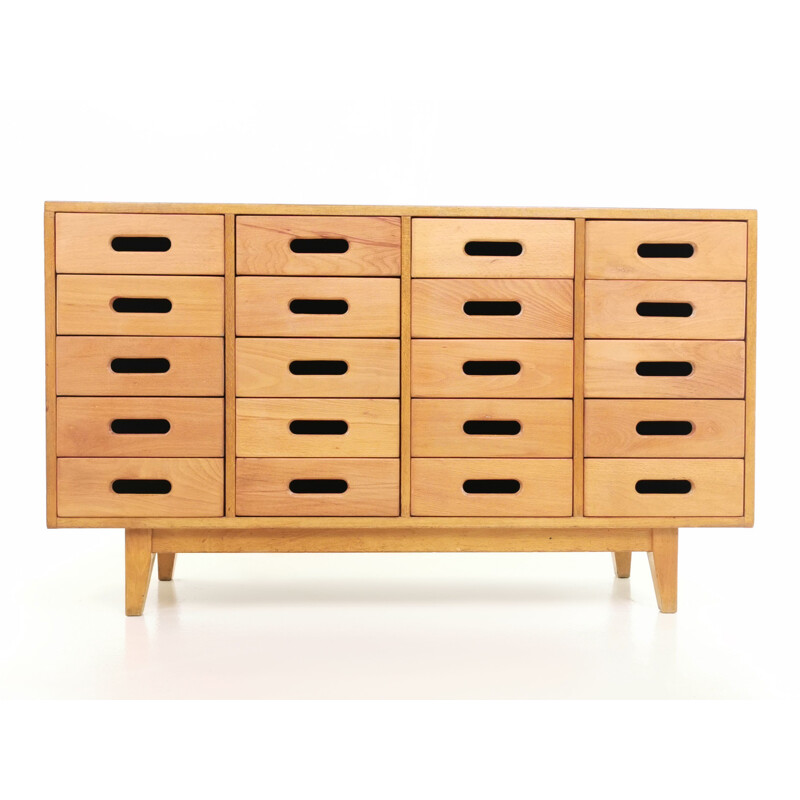 Mid Century Sideboard Chest Of Drawers By James Leonard For Esavian 1950s