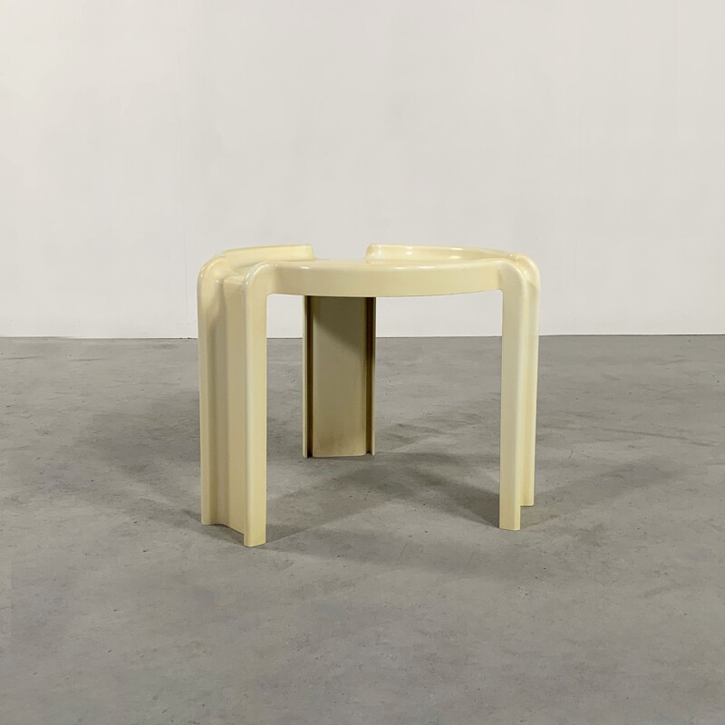 Vintage Side Table by Giotto Stoppino for Kartell 1970s