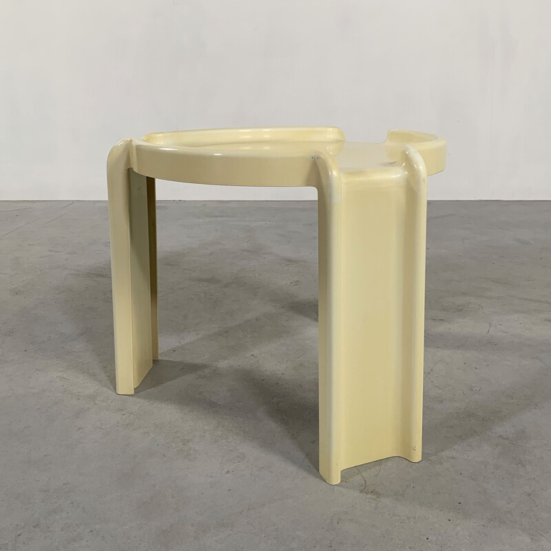 Vintage Side Table by Giotto Stoppino for Kartell 1970s