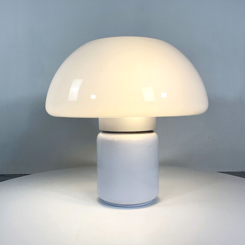 Vintage Mushroom Lamp by Elio Martinelli for Martinelli Luce 1970s