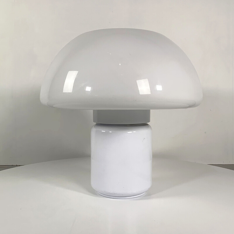 Vintage Mushroom Lamp by Elio Martinelli for Martinelli Luce 1970s