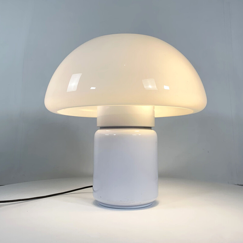 Vintage Mushroom Lamp by Elio Martinelli for Martinelli Luce 1970s