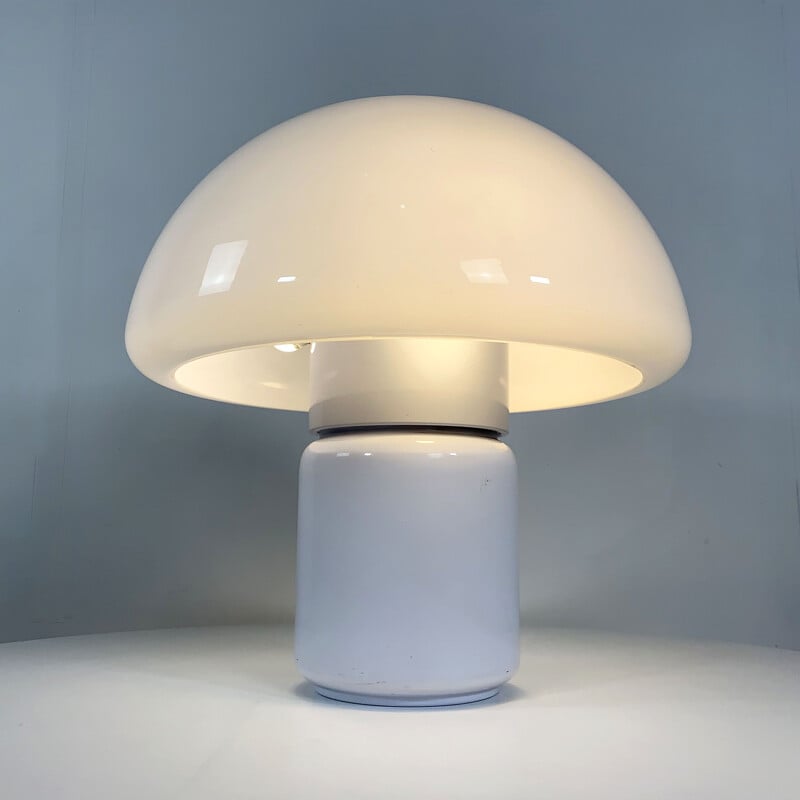 Vintage Mushroom Lamp by Elio Martinelli for Martinelli Luce 1970s