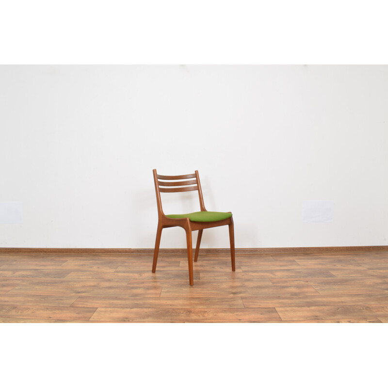 Pair of vintage Danish Teak Dining Chairs by Henning Kjærnulf for Korup Stolefabrik 1960s