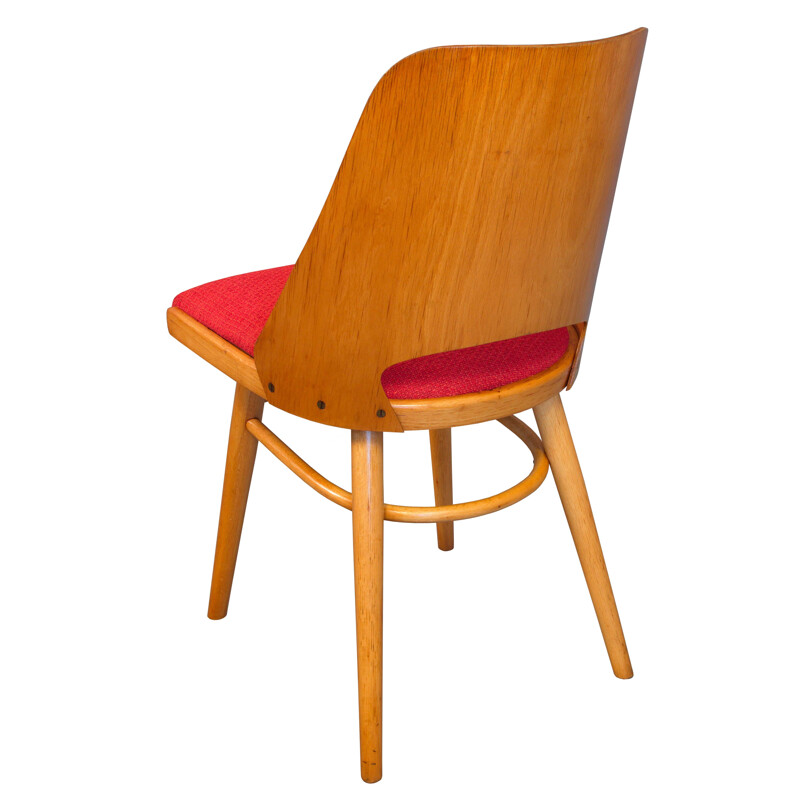 Mid-Century Dining Chair by Radomir Hofman for Ton