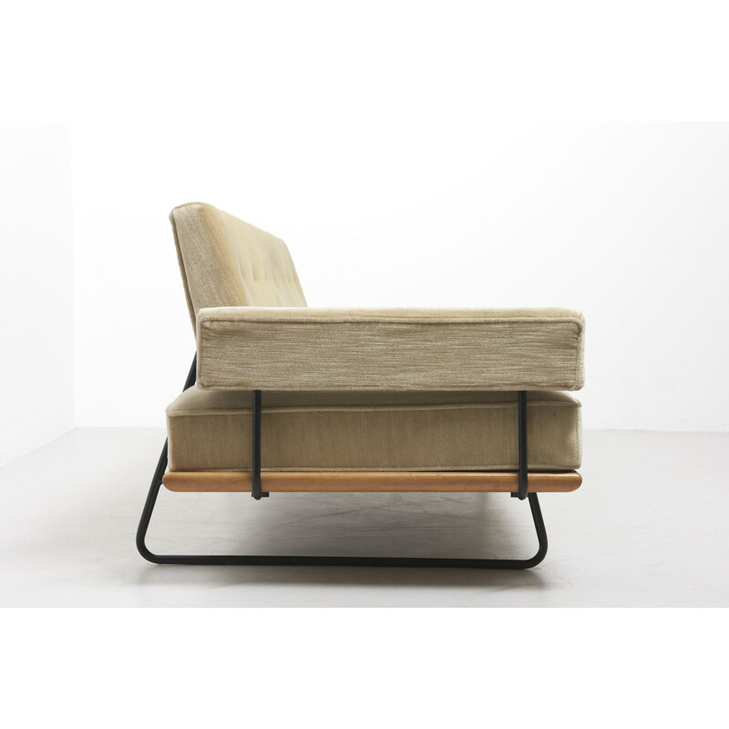 Lit de jour vintage de Rolf Grunow pour Walter Knoll Allemagne 1956