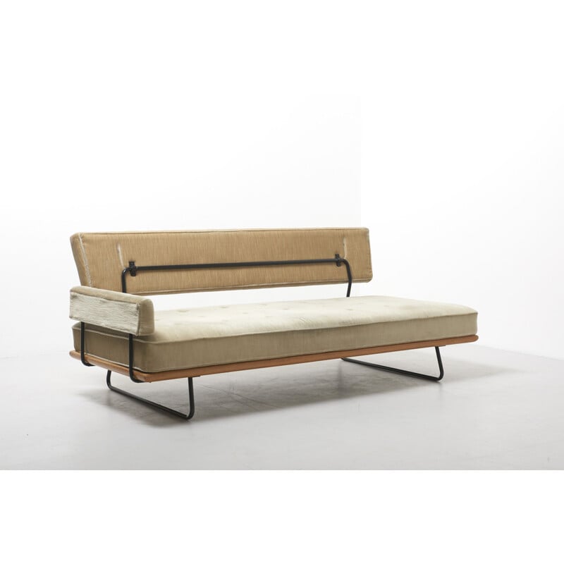 Lit de jour vintage de Rolf Grunow pour Walter Knoll Allemagne 1956