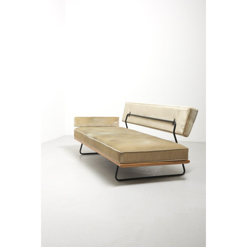 Lit de jour vintage de Rolf Grunow pour Walter Knoll Allemagne 1956