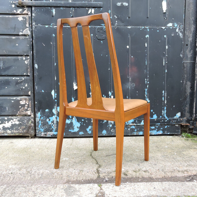 Set of 4 Vintage Teak Dining Chairs from Nathan & G-Plan 1960s